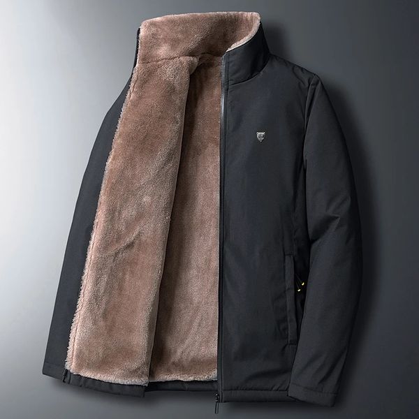 designer fleece jacket mens warm thick windbreaker parkas fur collar coat plus size 6xl winter casual warm fleece, Black;brown
designer fleece jacket mens warm thick windbreaker parkas fur collar coat plus size 6xl winter casual warm fleece, Black;brown