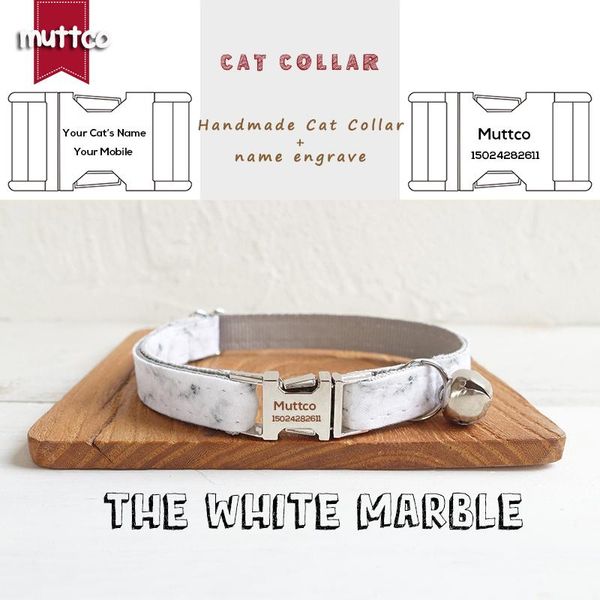 cat collars & leads muttco retailing handmade engraved metal buckle collar the white marble 2 sizes ucc085
cat collars & leads muttco retailing handmade engraved metal buckle collar the white marble 2 sizes ucc085
