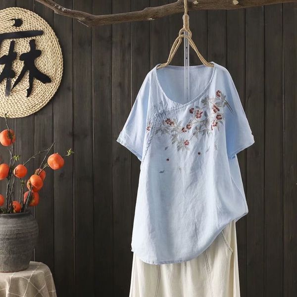 chinese style womens clothing summer vintage blouse and women embroider loose cheongsam shirt ladies chinese 10368, Red
chinese style womens clothing summer vintage blouse and women embroider loose cheongsam shirt ladies chinese 10368, Red