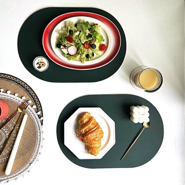 mats & pads ins placemat for dining table waterproof non-slip pu leather place mat set kitchen accessories cup wine tableware pad
mats & pads ins placemat for dining table waterproof non-slip pu leather place mat set kitchen accessories cup wine tableware pad