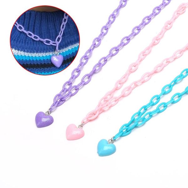 pendant necklaces hiphop harajuku heart acrylic necklace macarons chokers gifts collier femme accesories personality party jewel for women, Silver
pendant necklaces hiphop harajuku heart acrylic necklace macarons chokers gifts collier femme accesories personality party jewel for women, Silver