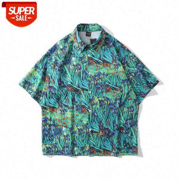 vintage green garden flower shirt short sleeve oil painting retro japanese men and women thailand wei yi #ta28, White;black
vintage green garden flower shirt short sleeve oil painting retro japanese men and women thailand wei yi #ta28, White;black