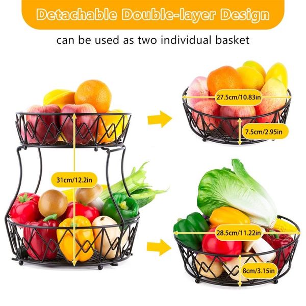 storage baskets detachable double-layer round bowl shaped fruit vegetable basket woven iron wire hollow deskstacking stand q1fd
storage baskets detachable double-layer round bowl shaped fruit vegetable basket woven iron wire hollow deskstacking stand q1fd