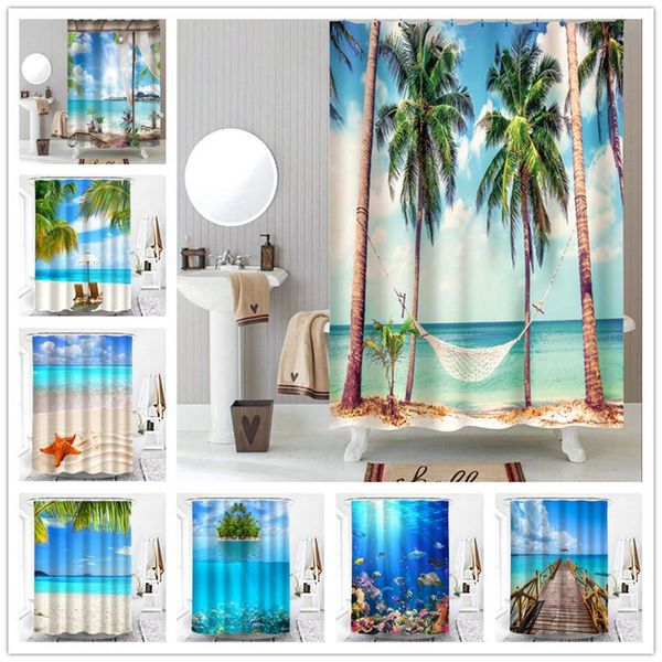 shower curtains polyester waterproof beach hammock palm tree seaside scenery bathroom decoration bath douchegordijn 3d
shower curtains polyester waterproof beach hammock palm tree seaside scenery bathroom decoration bath douchegordijn 3d