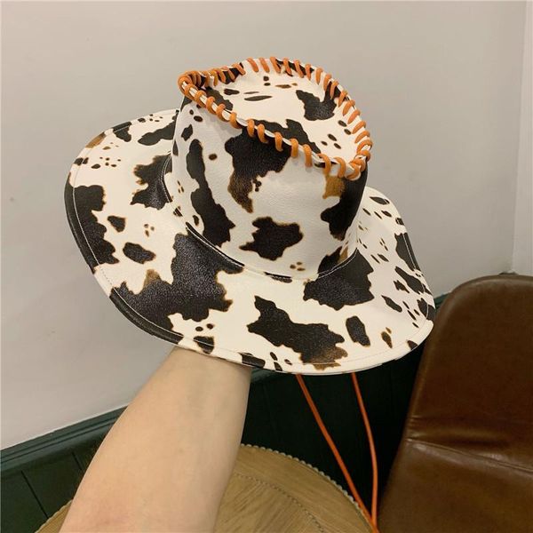 wide brim hats 202106-2508703 fashion faux leather cow pattern take po fedoras cap men women panama jazz hat, Blue;gray
wide brim hats 202106-2508703 fashion faux leather cow pattern take po fedoras cap men women panama jazz hat, Blue;gray