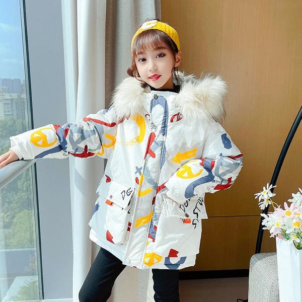 down coat children kids winter warm jacket teen girls hooded parka outerwear thicken plus velvet letter print 4 5 6 7 9 12y, Blue;gray
down coat children kids winter warm jacket teen girls hooded parka outerwear thicken plus velvet letter print 4 5 6 7 9 12y, Blue;gray