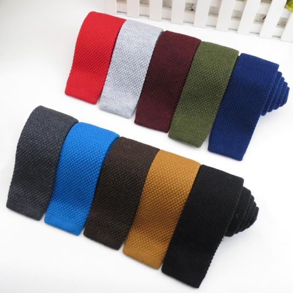bow ties fashion cashmere 5.5cm knitted tie skinny men luxury solid flat colourful knit necktie normal slim woven cravate, Black;gray
bow ties fashion cashmere 5.5cm knitted tie skinny men luxury solid flat colourful knit necktie normal slim woven cravate, Black;gray