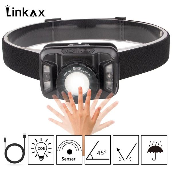motion sensor led headlamp rechargeable head with 1800mah lithium battery lantern for fishing hunting headlamps
motion sensor led headlamp rechargeable head with 1800mah lithium battery lantern for fishing hunting headlamps