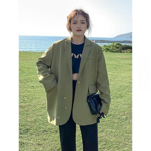 women's suits & blazers women 2021 spring autumn fashion pockets formal jackets vintage fashionable office lady elegant outerwear z159, White;black
women's suits & blazers women 2021 spring autumn fashion pockets formal jackets vintage fashionable office lady elegant outerwear z159, White;black