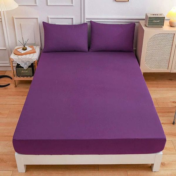 sheets & sets purple single double fitted sheet twin full queen polyester mattress cover four corners with elastic bedroom bed bedding
sheets & sets purple single double fitted sheet twin full queen polyester mattress cover four corners with elastic bedroom bed bedding