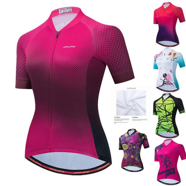 racing jackets weimostar women cycling jersey mtb 2021 pro team shirt female short sleeve bike wear summer bicycle clothing, Black;red
racing jackets weimostar women cycling jersey mtb 2021 pro team shirt female short sleeve bike wear summer bicycle clothing, Black;red