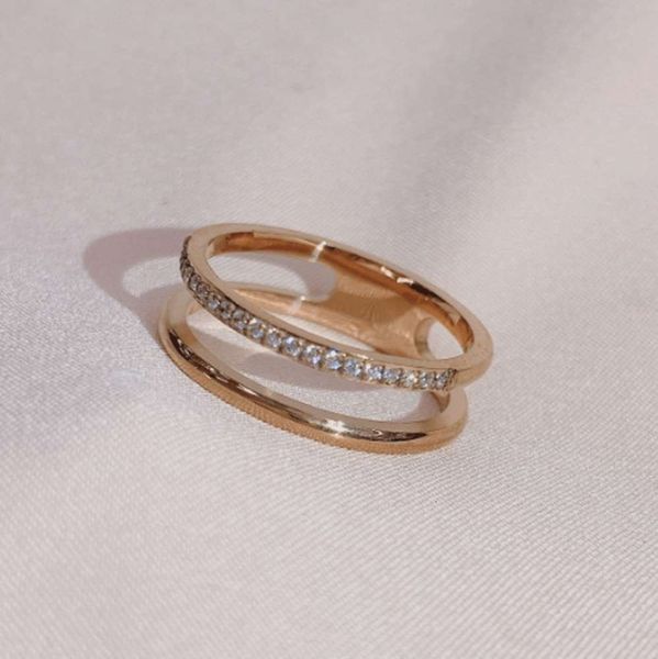 multi-layer single-layer korean diamond ring, simple girl's titanium steel ring jewelry, Silver
multi-layer single-layer korean diamond ring, simple girl's titanium steel ring jewelry, Silver