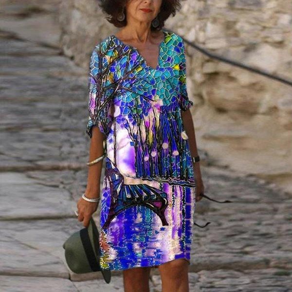 elegant women print dress spring v neck colorful abstract vintage party dresses summer fashion straight streetwear vestido casual, Black;gray
elegant women print dress spring v neck colorful abstract vintage party dresses summer fashion straight streetwear vestido casual, Black;gray