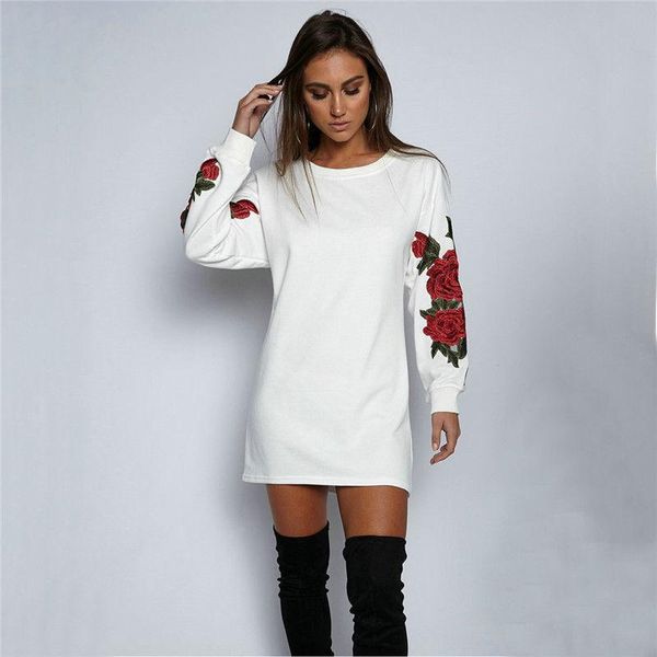 women's hoodies & sweatshirts fashion women autumn ladies long sleeve embroidery cotton casual pullover clothes, Black
women's hoodies & sweatshirts fashion women autumn ladies long sleeve embroidery cotton casual pullover clothes, Black