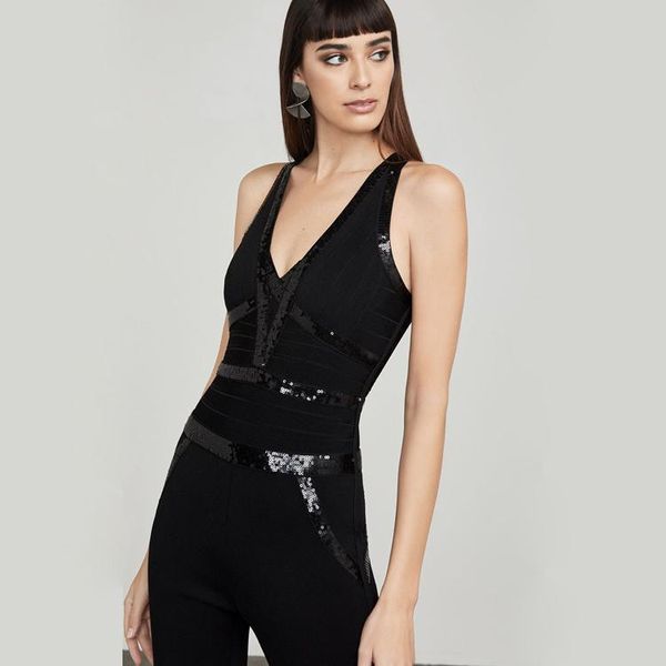 women's jumpsuit summer celebrity party black sling v-neck sleeveless leak back horn fashion ya jumpsuits & rompers, Black;white
women's jumpsuit summer celebrity party black sling v-neck sleeveless leak back horn fashion ya jumpsuits & rompers, Black;white
