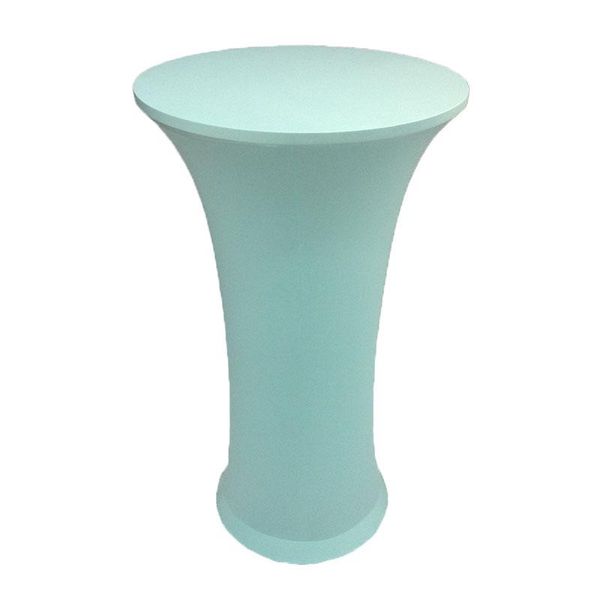 table cloth tiffan blue lycra high cocktail cover for wedding banquet party home decoration round based dry bar elastic tablecloth
table cloth tiffan blue lycra high cocktail cover for wedding banquet party home decoration round based dry bar elastic tablecloth