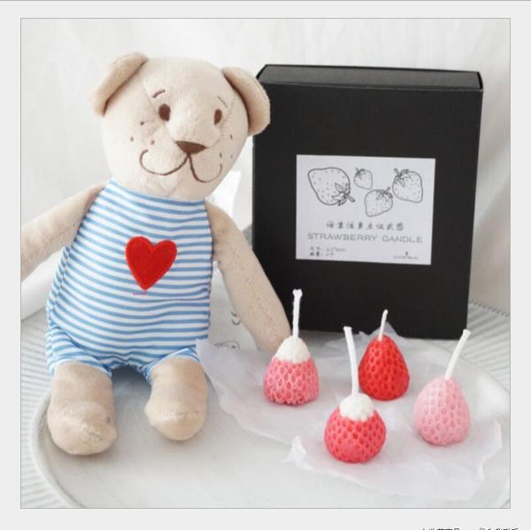pcs / box imitation strawberry smoke-incense candle romantic valentine's day gift bedroom decoration pography props candles
pcs / box imitation strawberry smoke-incense candle romantic valentine's day gift bedroom decoration pography props candles
