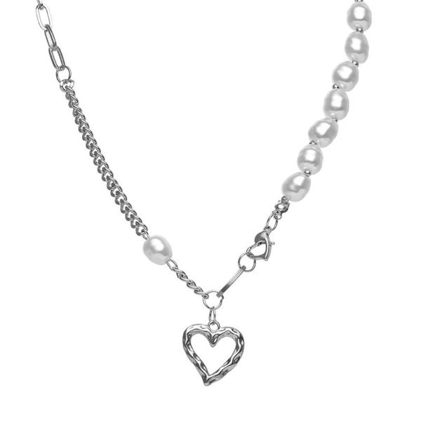pendant necklaces gothic imitation pearls silver color clavicle chain necklace for women love heart neckalce collier neck jewelry gift
pendant necklaces gothic imitation pearls silver color clavicle chain necklace for women love heart neckalce collier neck jewelry gift