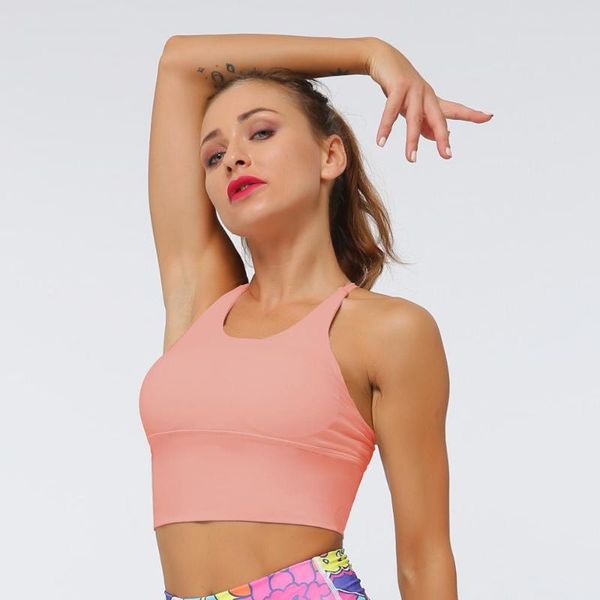 gym clothing cross straps sports bra women shockproof yoga fitness padded push up crop activewear underwear, White;black
gym clothing cross straps sports bra women shockproof yoga fitness padded push up crop activewear underwear, White;black