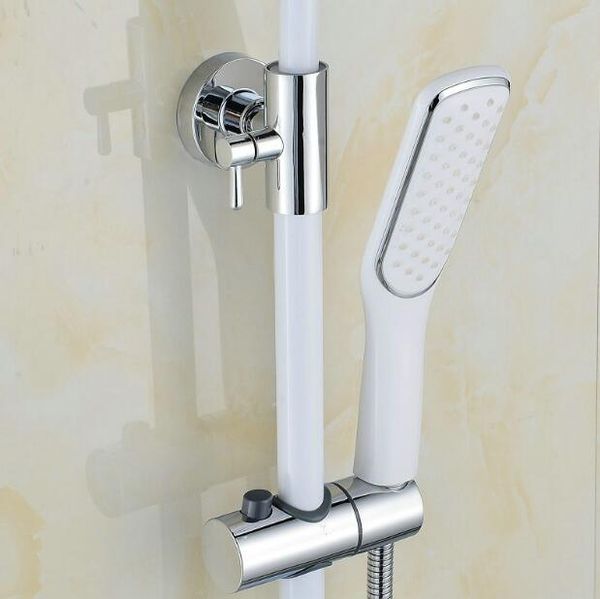 vidric brass bath & shower faucet chrome and white finished wall mounted bathtub exposed b&s set rainfall h bathroom sets
vidric brass bath & shower faucet chrome and white finished wall mounted bathtub exposed b&s set rainfall h bathroom sets