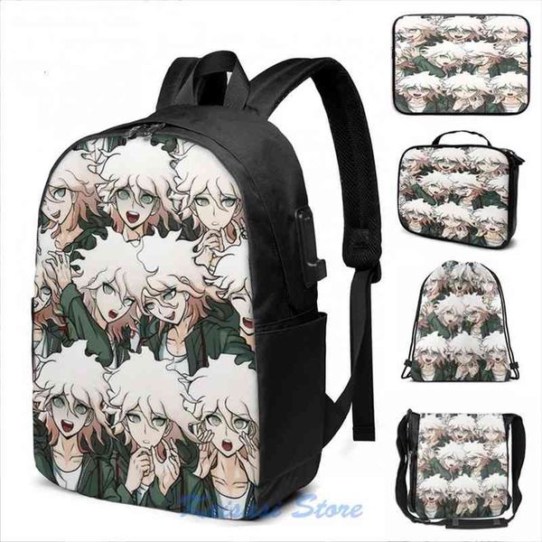 funny graphic print nagito komaeda usb charge backpack men school bags women bag travel laptop 
funny graphic print nagito komaeda usb charge backpack men school bags women bag travel laptop