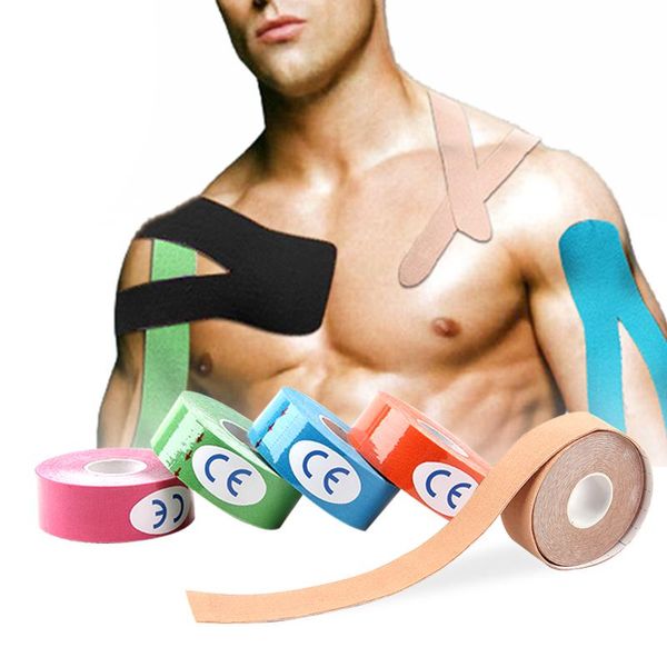elbow & knee pads five roll 2.5cm kinesiology tape protector cotton elastic adhesive muscle bandage care physio strain support, Black;gray
elbow & knee pads five roll 2.5cm kinesiology tape protector cotton elastic adhesive muscle bandage care physio strain support, Black;gray