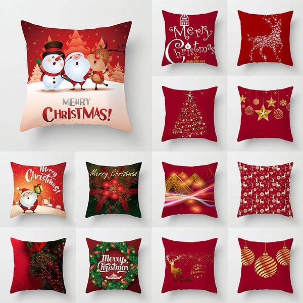 pillow case 44*44cm european and american style skin-friendly polyester pillowcase red christmas elk printed home supplies
pillow case 44*44cm european and american style skin-friendly polyester pillowcase red christmas elk printed home supplies