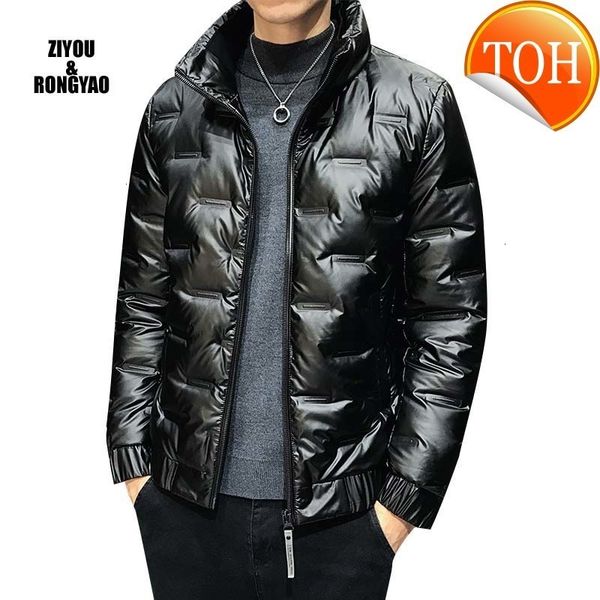 warm men's clothing winter coats thick male jackets down coat sports men overcoats casual simpe stylish, Black
warm men's clothing winter coats thick male jackets down coat sports men overcoats casual simpe stylish, Black