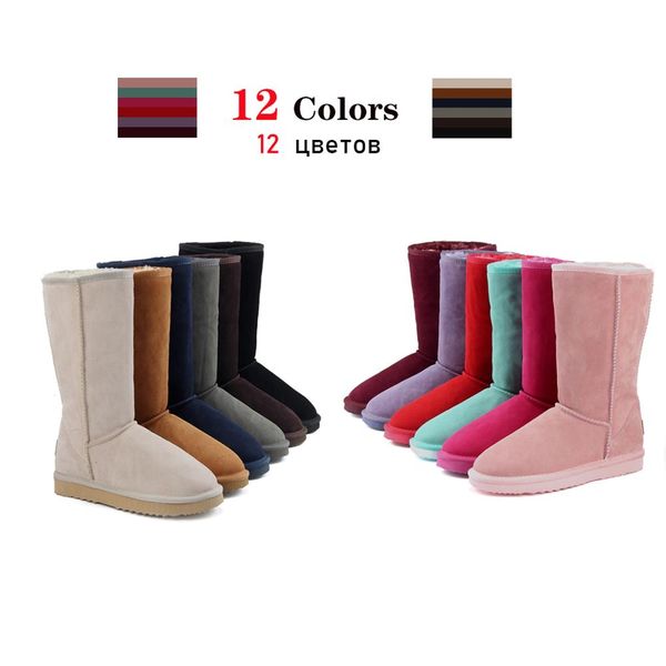 mbr force classic genuine leather fur snow boots women australia boots winter boots for women warm knee high shoes 222, Black
mbr force classic genuine leather fur snow boots women australia boots winter boots for women warm knee high shoes 222, Black
