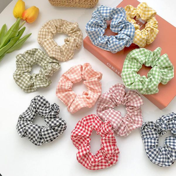 korean simple headwear sweet cute retro ins trendy plaid large intestine hair ring for women fashion accessories1
korean simple headwear sweet cute retro ins trendy plaid large intestine hair ring for women fashion accessories1