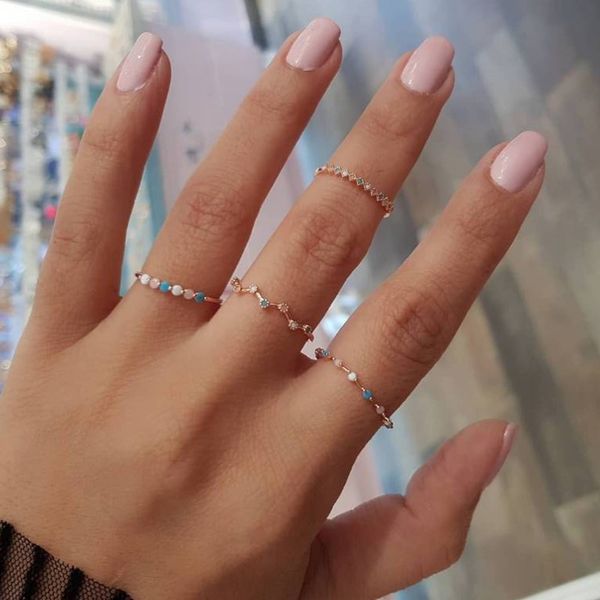 4 pcs/set vintage colorful crystal stone finger rings set women midi kunckle new fashion party wedding jewelry wholesale, Golden;silver
4 pcs/set vintage colorful crystal stone finger rings set women midi kunckle new fashion party wedding jewelry wholesale, Golden;silver