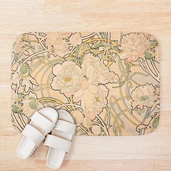 bath mats alfonse mucha art nouveau peonies mat doormat welcome home rectangle anti-slip carpet rug bedroom entrance floor
bath mats alfonse mucha art nouveau peonies mat doormat welcome home rectangle anti-slip carpet rug bedroom entrance floor
