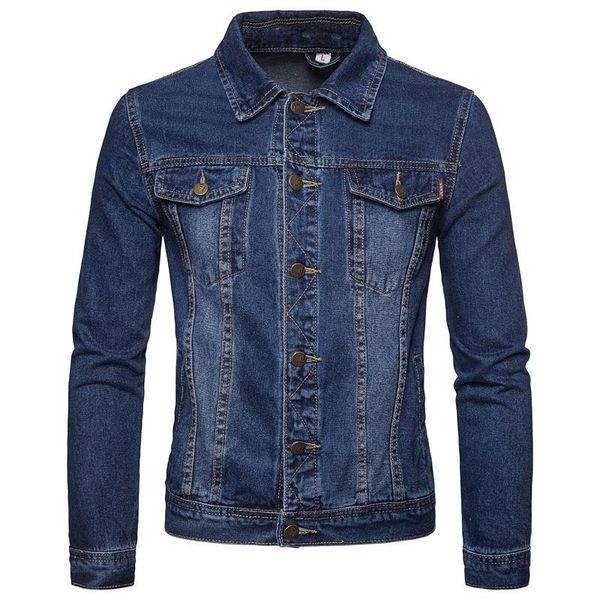 men's jackets 2021 autumn british temperament slim-fit denim jacket plus size clothing trend, Black;brown
men's jackets 2021 autumn british temperament slim-fit denim jacket plus size clothing trend, Black;brown