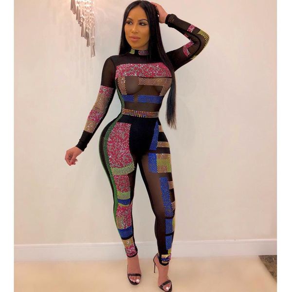 women's jumpsuits & rompers 2021 black jumpsuit elegan women v-neck long-sleeve vestido celebrity bodycon party bandage, Black;white
women's jumpsuits & rompers 2021 black jumpsuit elegan women v-neck long-sleeve vestido celebrity bodycon party bandage, Black;white