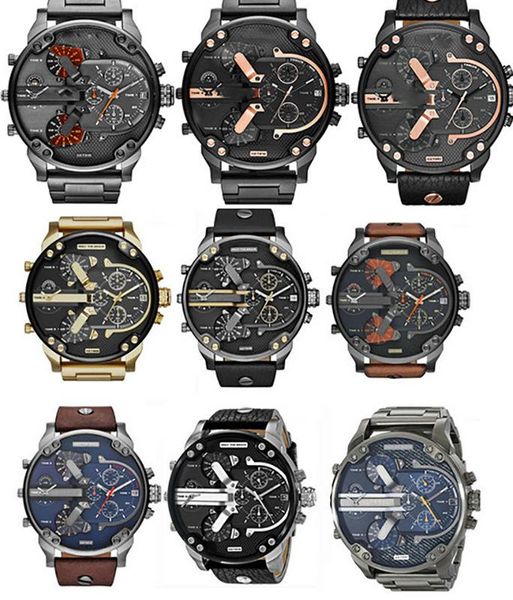 wristwatches dz73 spot men's watch personality big dial fashion stainless steel quartz mens watches, Slivery;brown
wristwatches dz73 spot men's watch personality big dial fashion stainless steel quartz mens watches, Slivery;brown