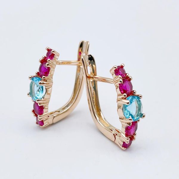 dangle & chandelier round women fashion wedding cute fine jewelry 585 rose gold multi-color white natural zircon earrings, Silver
dangle & chandelier round women fashion wedding cute fine jewelry 585 rose gold multi-color white natural zircon earrings, Silver