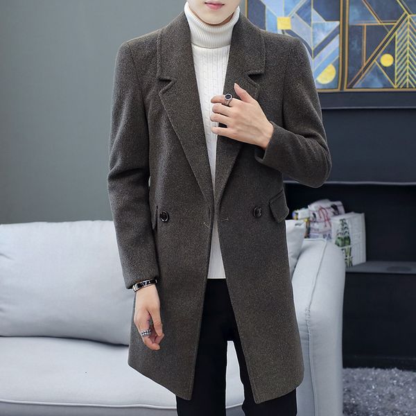 men's suits & blazers 2021 autumn and winter wool long korean version clothes thin man's jacket casual tide, White;black
men's suits & blazers 2021 autumn and winter wool long korean version clothes thin man's jacket casual tide, White;black