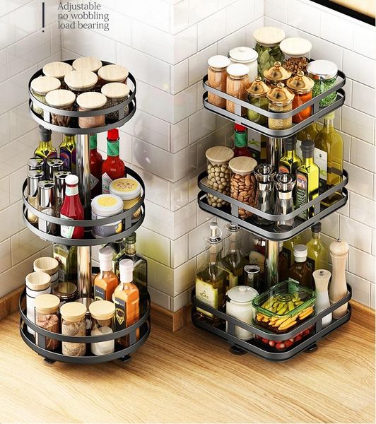 hooks & rails creativity rotatable kitchen seasoning racks bottle storage sorting multifunctional 2/3 layer detachable round
hooks & rails creativity rotatable kitchen seasoning racks bottle storage sorting multifunctional 2/3 layer detachable round