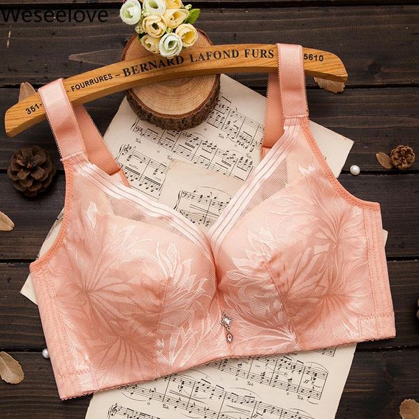 bras weseelove no sponge bra slim full cup underwear female plus size women cde soutien gorge push up lace bralette woman m13, Red;black
bras weseelove no sponge bra slim full cup underwear female plus size women cde soutien gorge push up lace bralette woman m13, Red;black