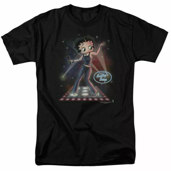 betty boop pop star t shirt mens licensed cartoon merchandise classic tv black, White;black
betty boop pop star t shirt mens licensed cartoon merchandise classic tv black, White;black