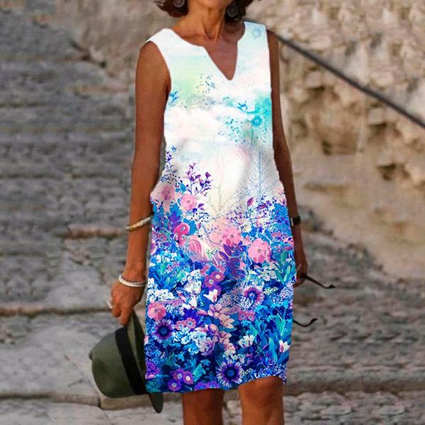 casual dresses 2021 fashion ladies print dress summer v-neck sleeveless tank loose flower vestido de las señoras#x5, Black;gray
casual dresses 2021 fashion ladies print dress summer v-neck sleeveless tank loose flower vestido de las señoras#x5, Black;gray