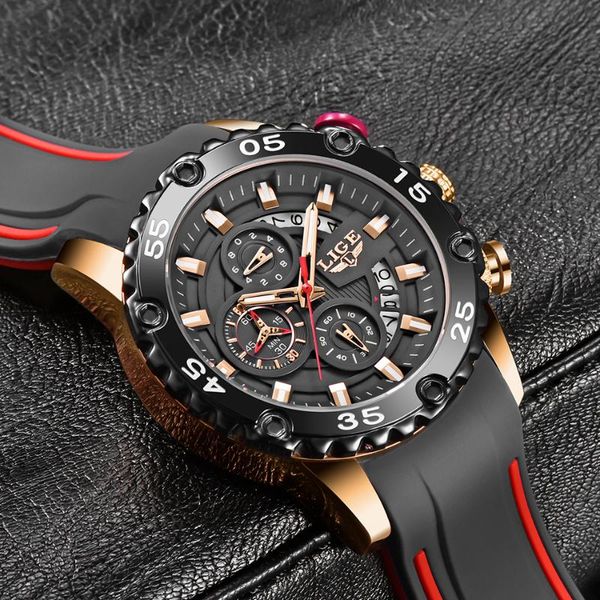 wristwatches lige watches mens big dial watch men waterproof quartz wristwatch sports chronograph clock relogio masculino, Slivery;brown
wristwatches lige watches mens big dial watch men waterproof quartz wristwatch sports chronograph clock relogio masculino, Slivery;brown