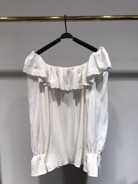 women's blouses & shirts 2021 women fashion long-sleeved embroidered shirt 0721, White
women's blouses & shirts 2021 women fashion long-sleeved embroidered shirt 0721, White