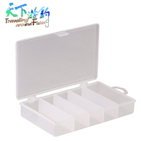 fishing accessories taf 5 compartments box 17.9*10.9*3cm saltwater tackle plastic bait lure case tool storage
fishing accessories taf 5 compartments box 17.9*10.9*3cm saltwater tackle plastic bait lure case tool storage