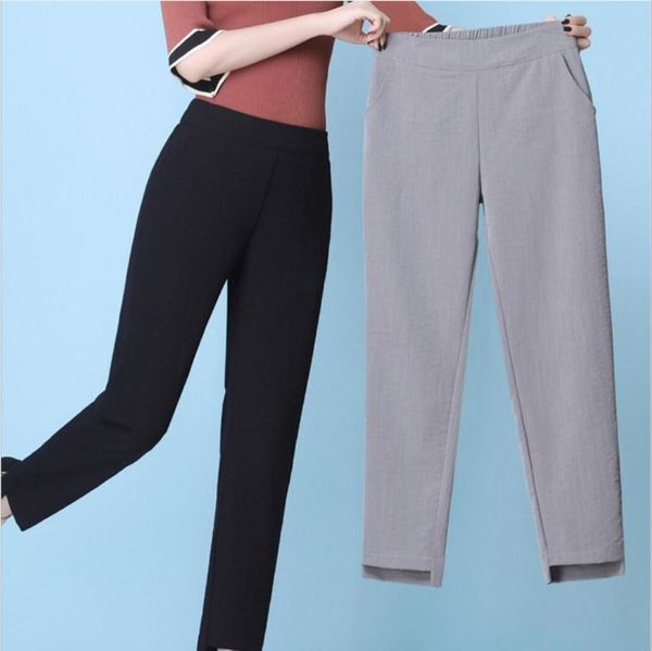 women's pants & capris nine-point summer thin section loose black harem casual ice silk cotton linen pant, Black;white
women's pants & capris nine-point summer thin section loose black harem casual ice silk cotton linen pant, Black;white