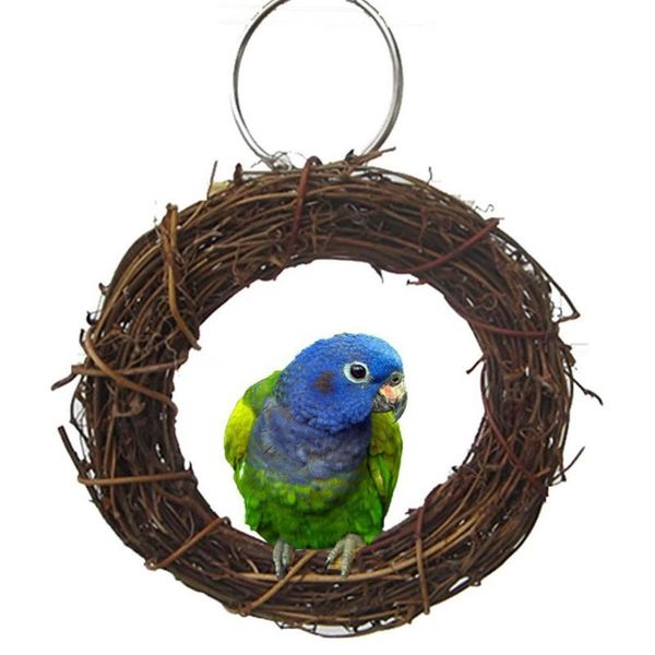 other bird supplies classic retro style fashion birds parrot macaw rattan hoop hanging cage climb swing chew bite ring toy round grass woven
other bird supplies classic retro style fashion birds parrot macaw rattan hoop hanging cage climb swing chew bite ring toy round grass woven