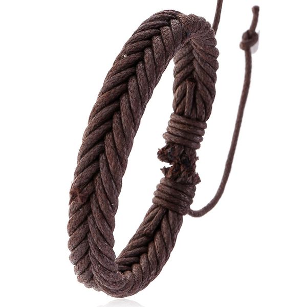 Brown Black Rope Bracelet Handmade Woven Weave Women Men Vintage Casual Bracelets Female Male Retro Gift Jewelry
Brown Black Rope Bracelet Handmade Woven Weave Women Men Vintage Casual Bracelets Female Male Retro Gift Jewelry