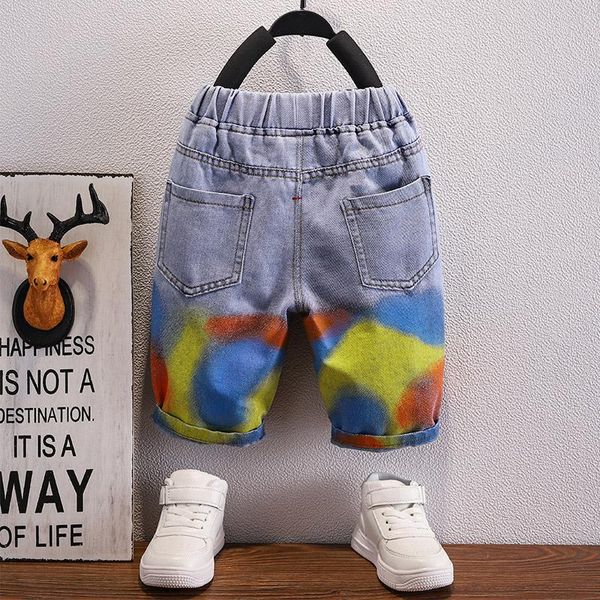 rainbow boy's denim pants elastic waist loose kids capris for boy 0-9 years old children's clothing summer baby clothes trousers, Blue
rainbow boy's denim pants elastic waist loose kids capris for boy 0-9 years old children's clothing summer baby clothes trousers, Blue