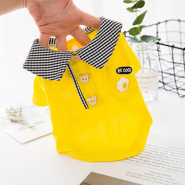 dog apparel yellow egg yolk shirt pet cat and clothes christmas easter equipment comfortable fabric cute suit
dog apparel yellow egg yolk shirt pet cat and clothes christmas easter equipment comfortable fabric cute suit