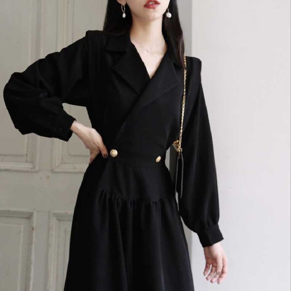 casual dresses fashion v-neck tight body elastic loose solid color comfortable waist black dress for women temperament charm, Black;gray
casual dresses fashion v-neck tight body elastic loose solid color comfortable waist black dress for women temperament charm, Black;gray